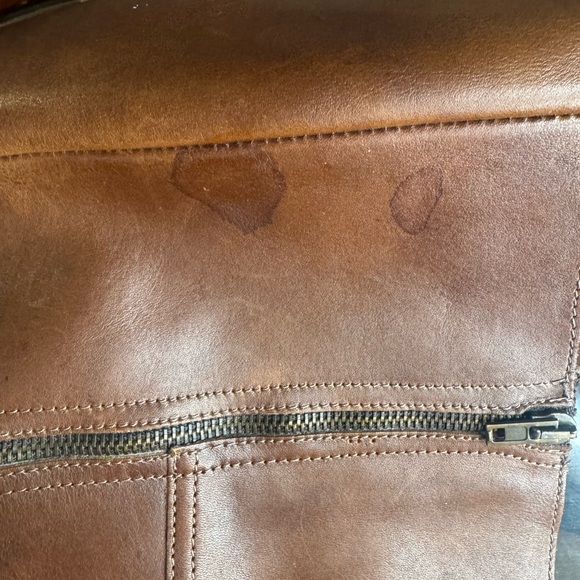 ALDO WOMEN'S BROWN LEATHER SIDE ZIP KNEE HIGH BOOTS SIZE 8 - Picture 4 of 10